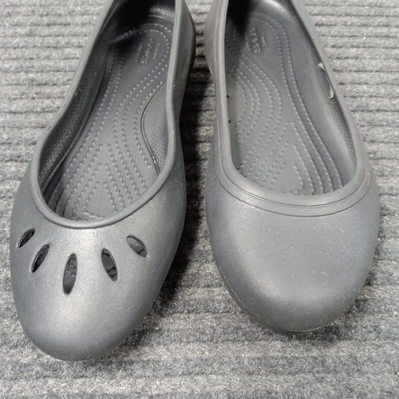 Mismatch Crocs Kadee At Work Women Slip-On Flats Black - Picture 4 of 6